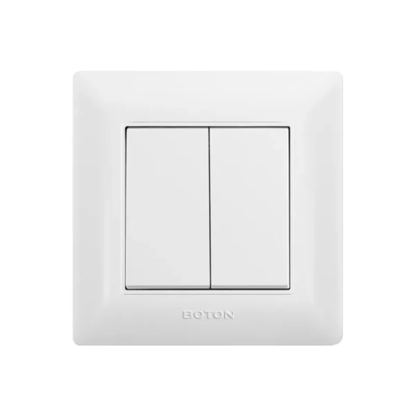 Residential Durable 2 Gang Intermediate 2 Way Wall Switch