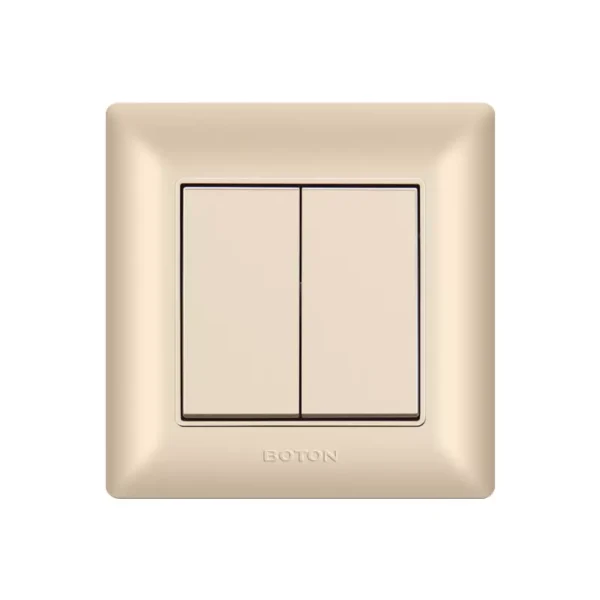 Residential Durable 2 Gang Intermediate 2 Way Wall Switch - Image 2